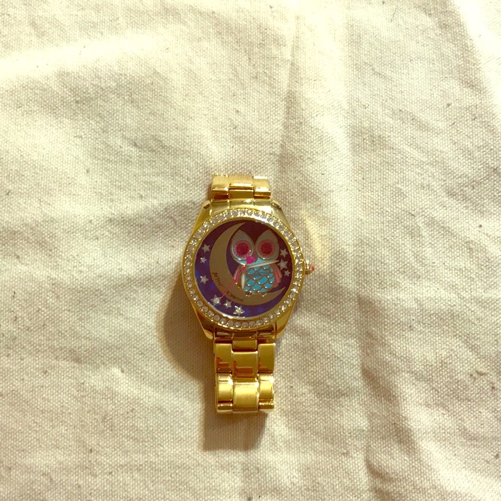 Betsy Johnson owl watch